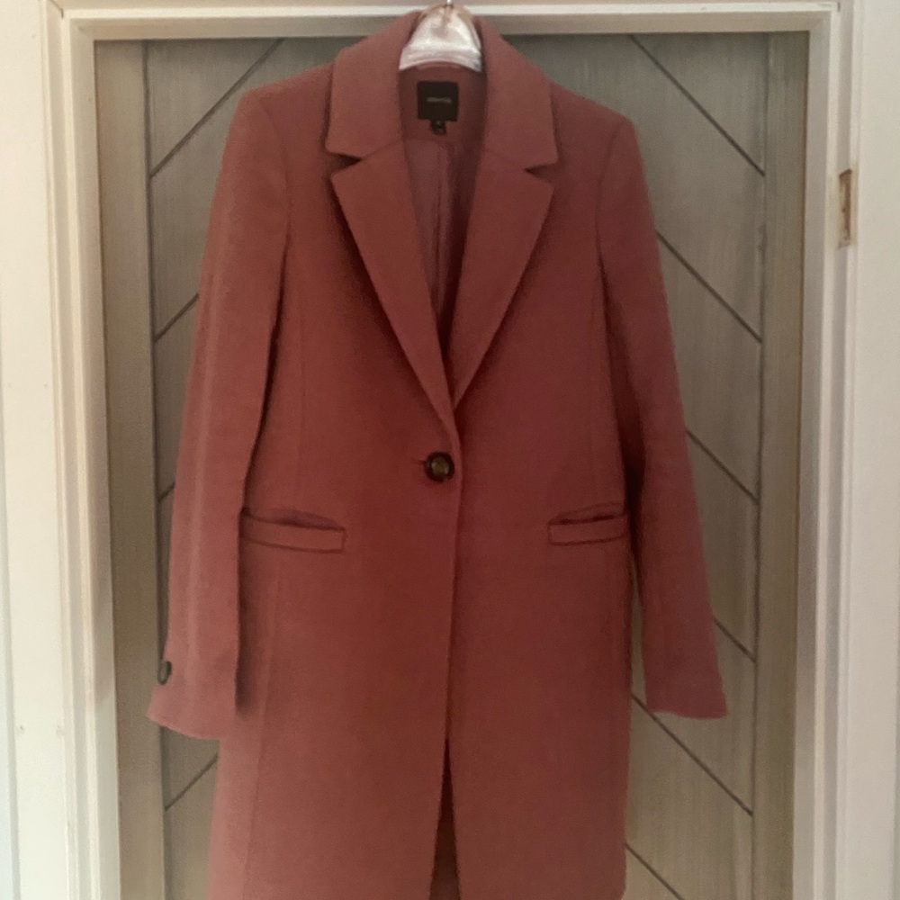RW&CO. Women's Dusty Rose Trench Coat